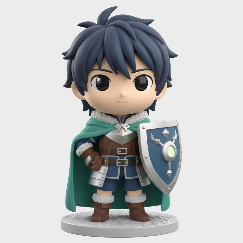 Chibi Hero Figure free 3D printable STL