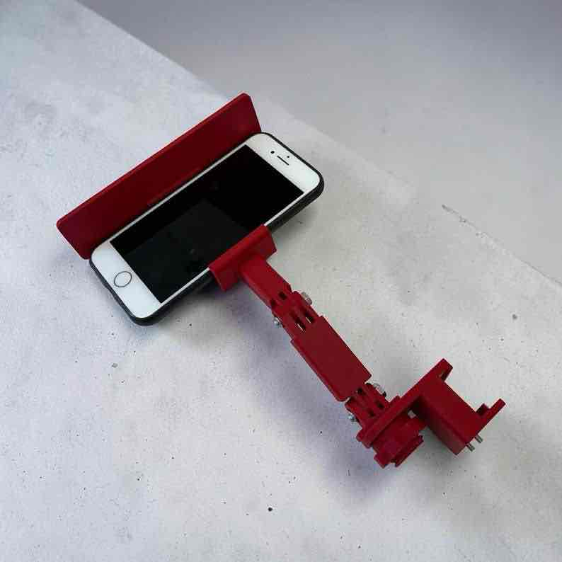Smartphone Tripod Holder free 3D printable STL