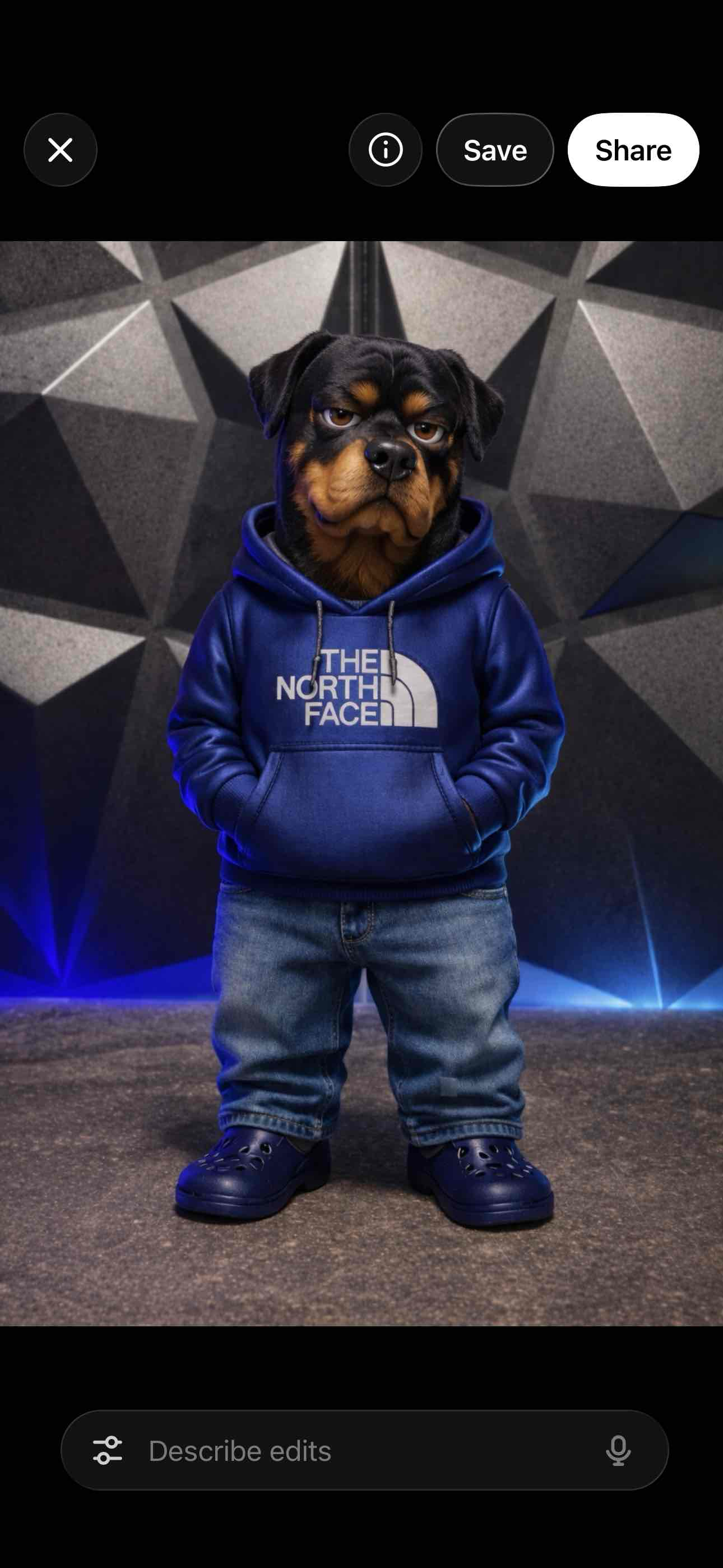 Rottweiler in Hoodie free 3D printable STL
