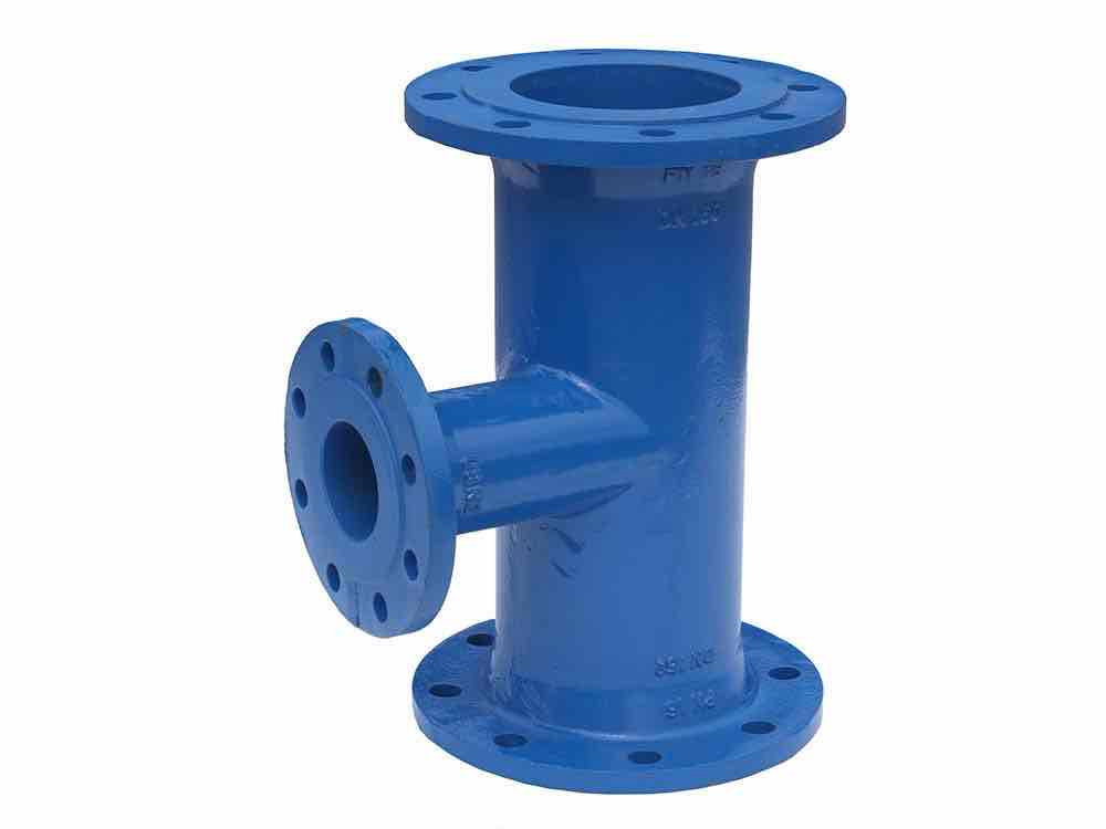Blue Pipe Fitting free 3D printable STL