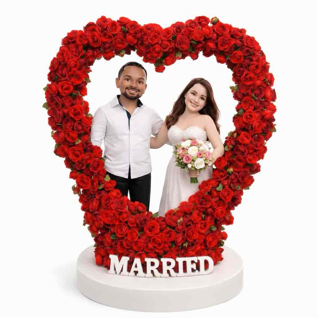 Custom Wedding Figurine free 3D printable STL