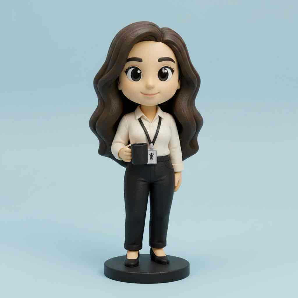 Office Worker Figure free 3D printable STL