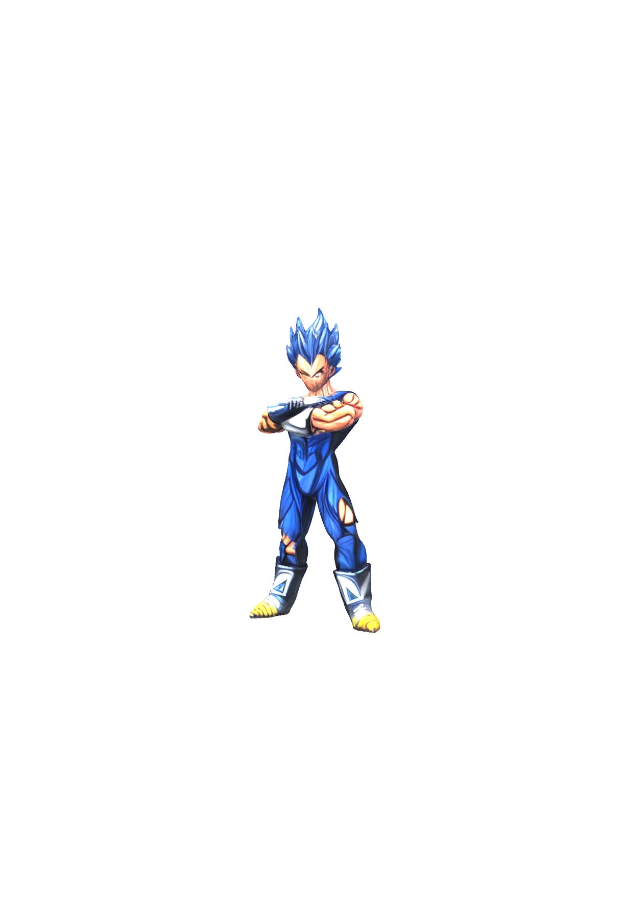 Vegeta Super Saiyan Figure free 3D printable STL