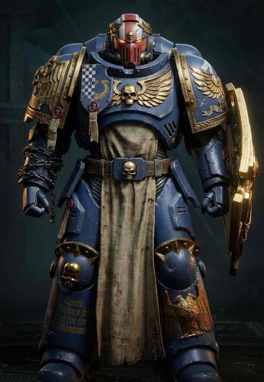 Space Marine Armor free 3D printable STL