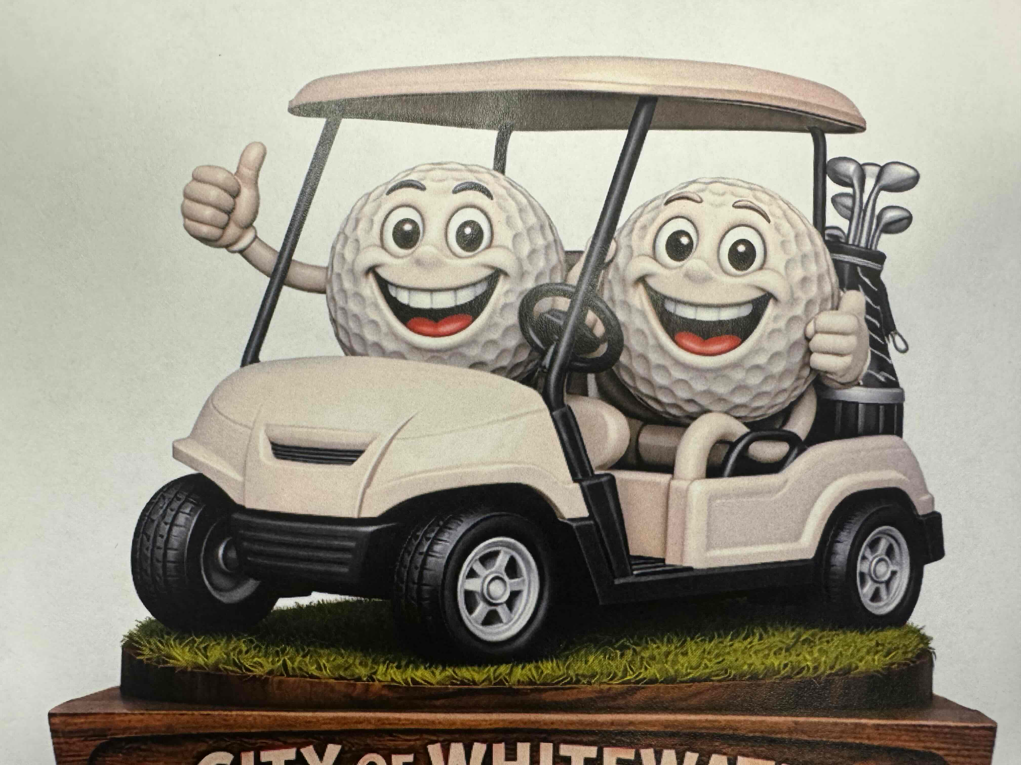 Golf Cart Mascots free 3D printable STL