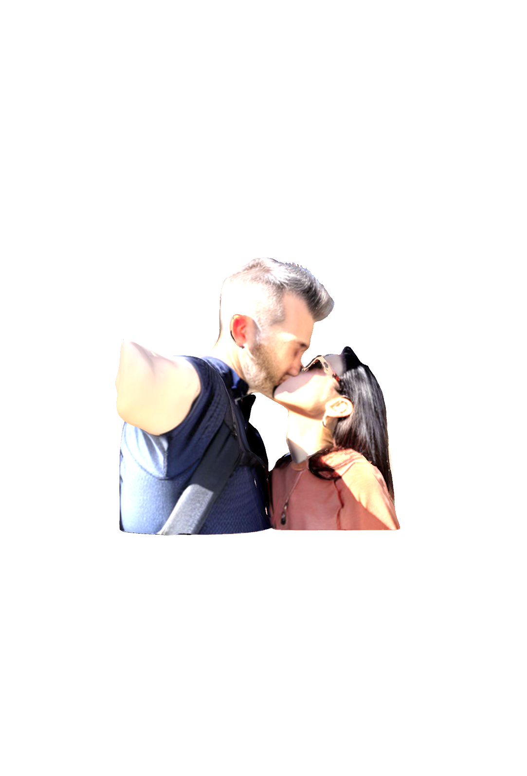 Couple Kissing free 3D printable STL