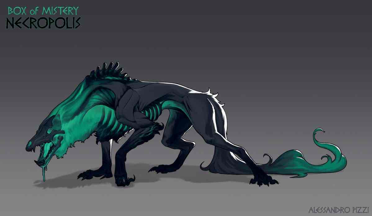 Necropolis Cerberus Creature free 3D printable STL