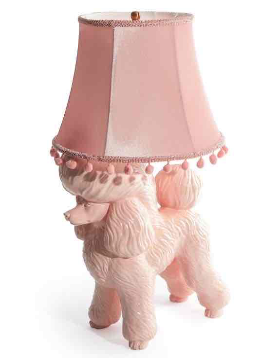Pink Poodle Lamp free 3D printable STL