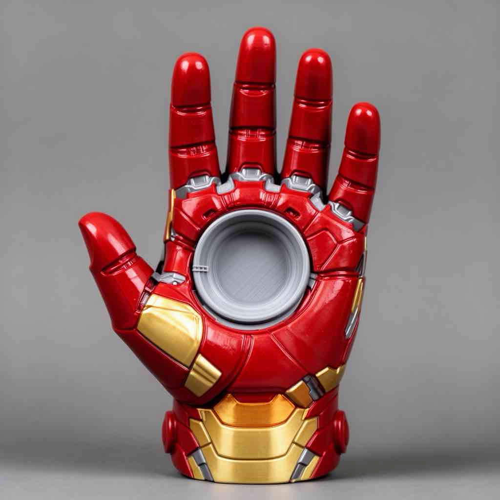 Iron Man Gauntlet Display free 3D printable STL