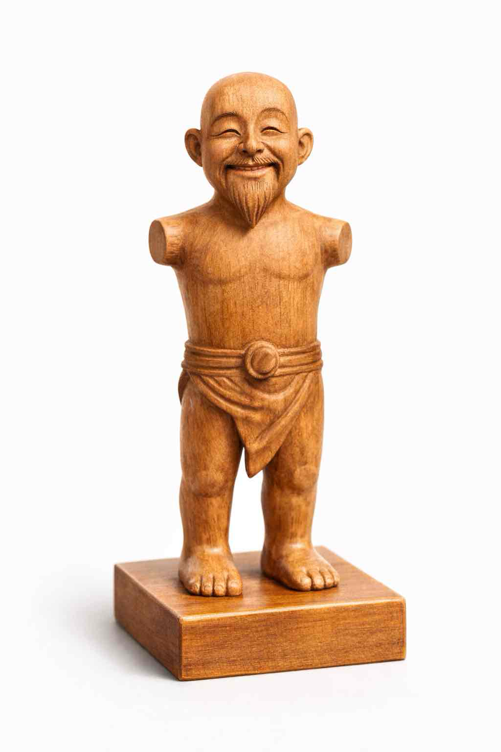 Smiling Wooden Statue free 3D printable STL