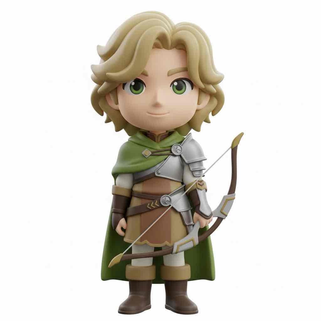 Archer Character Figure free 3D printable STL