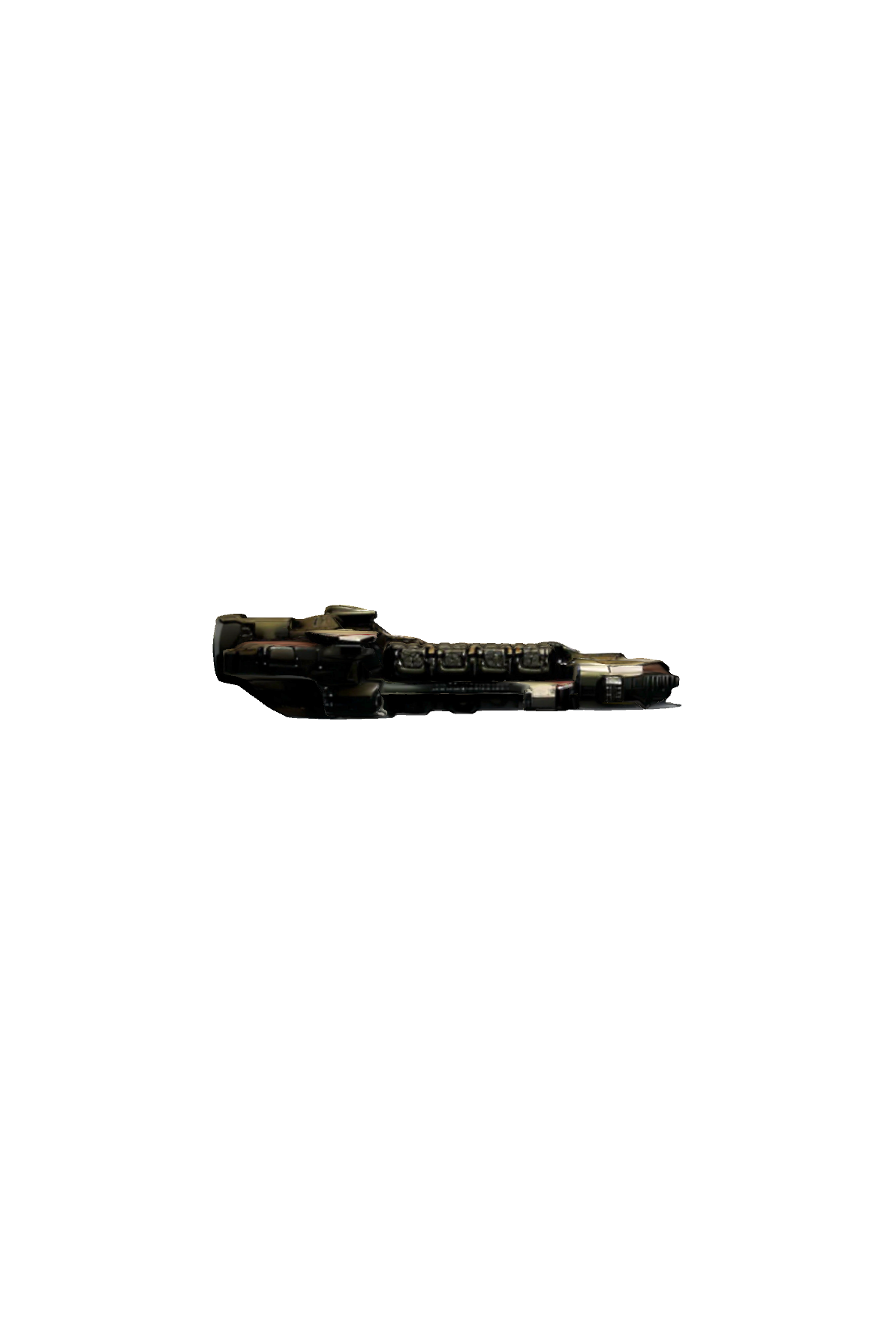 Battlestar Galactica Ship free 3D printable STL