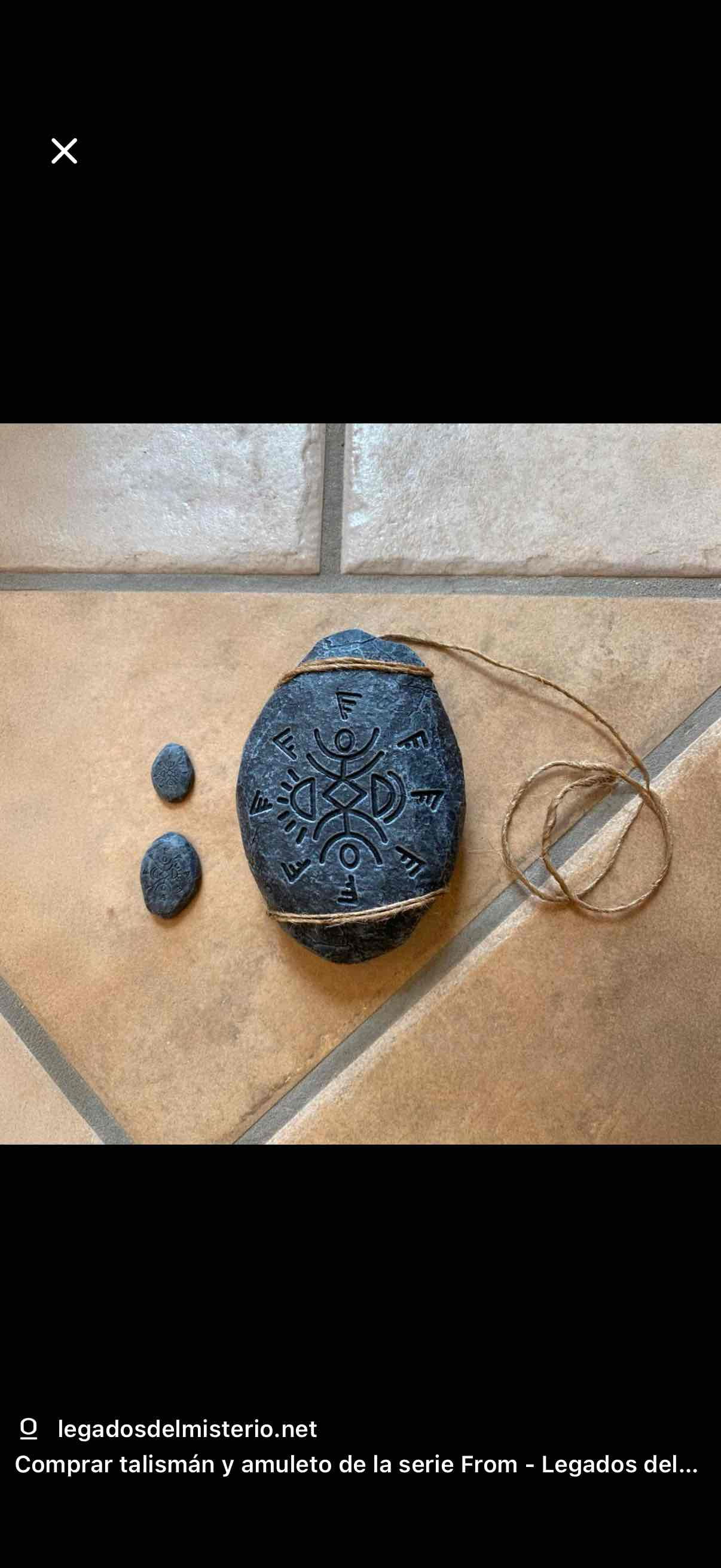 Legado del Miedo Amulet free 3D printable STL