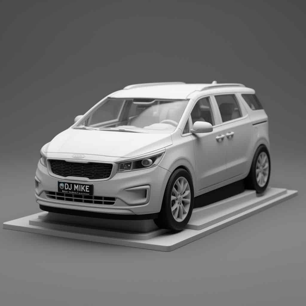 Kia Sedona 3D Model free 3D printable STL