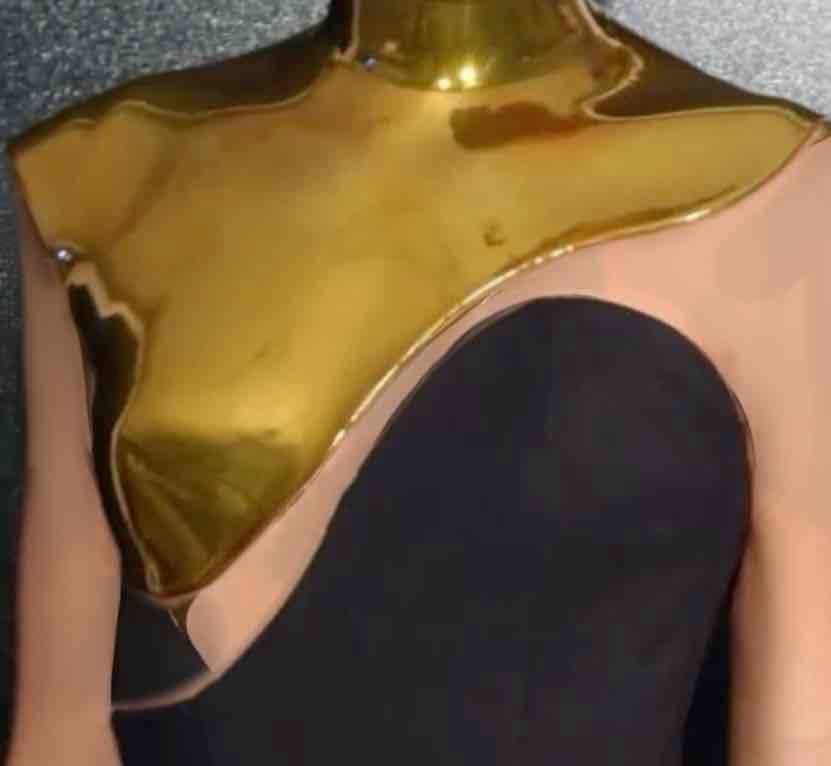 Golden Fashion Armor free 3D printable STL