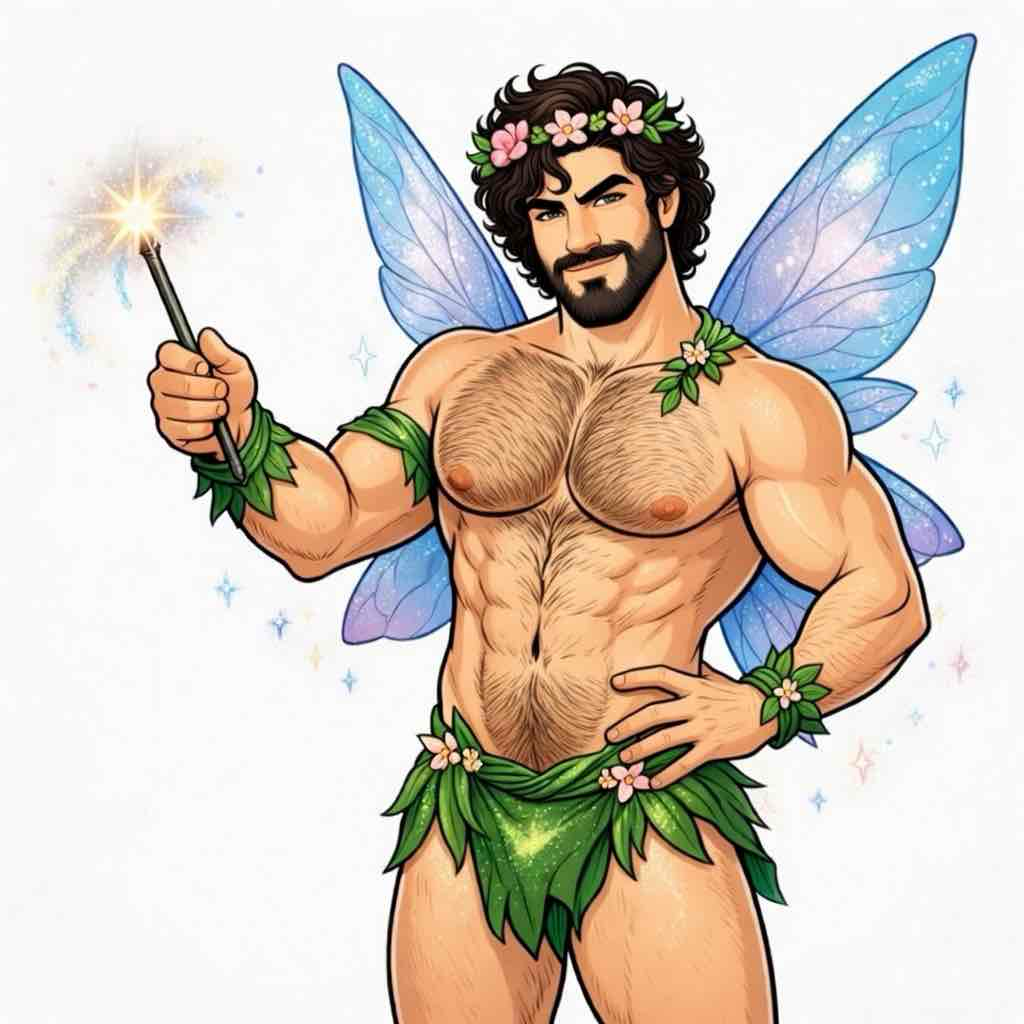 Fairy Prince Pose free 3D printable STL