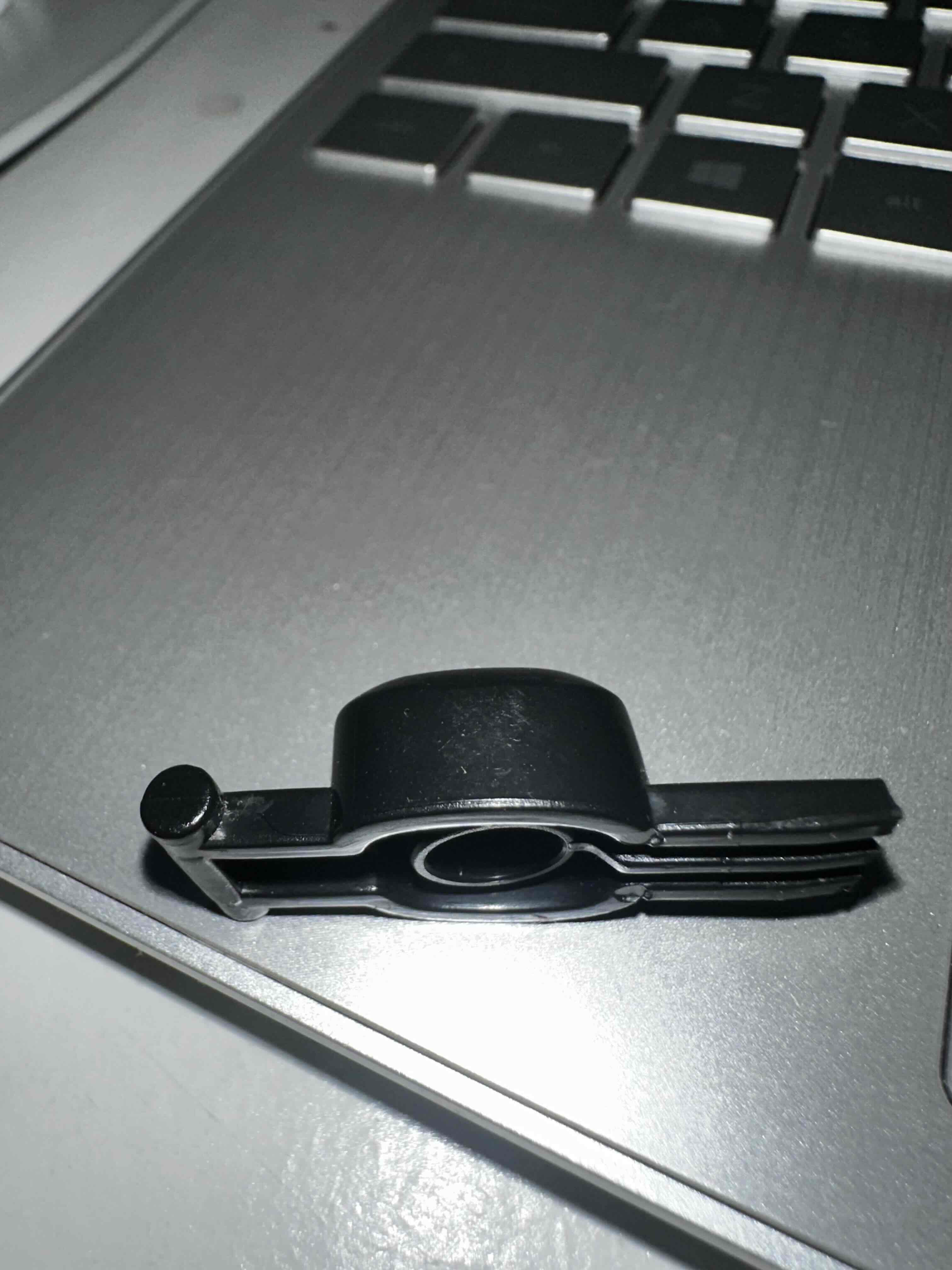 Black Plastic Clip free 3D printable STL