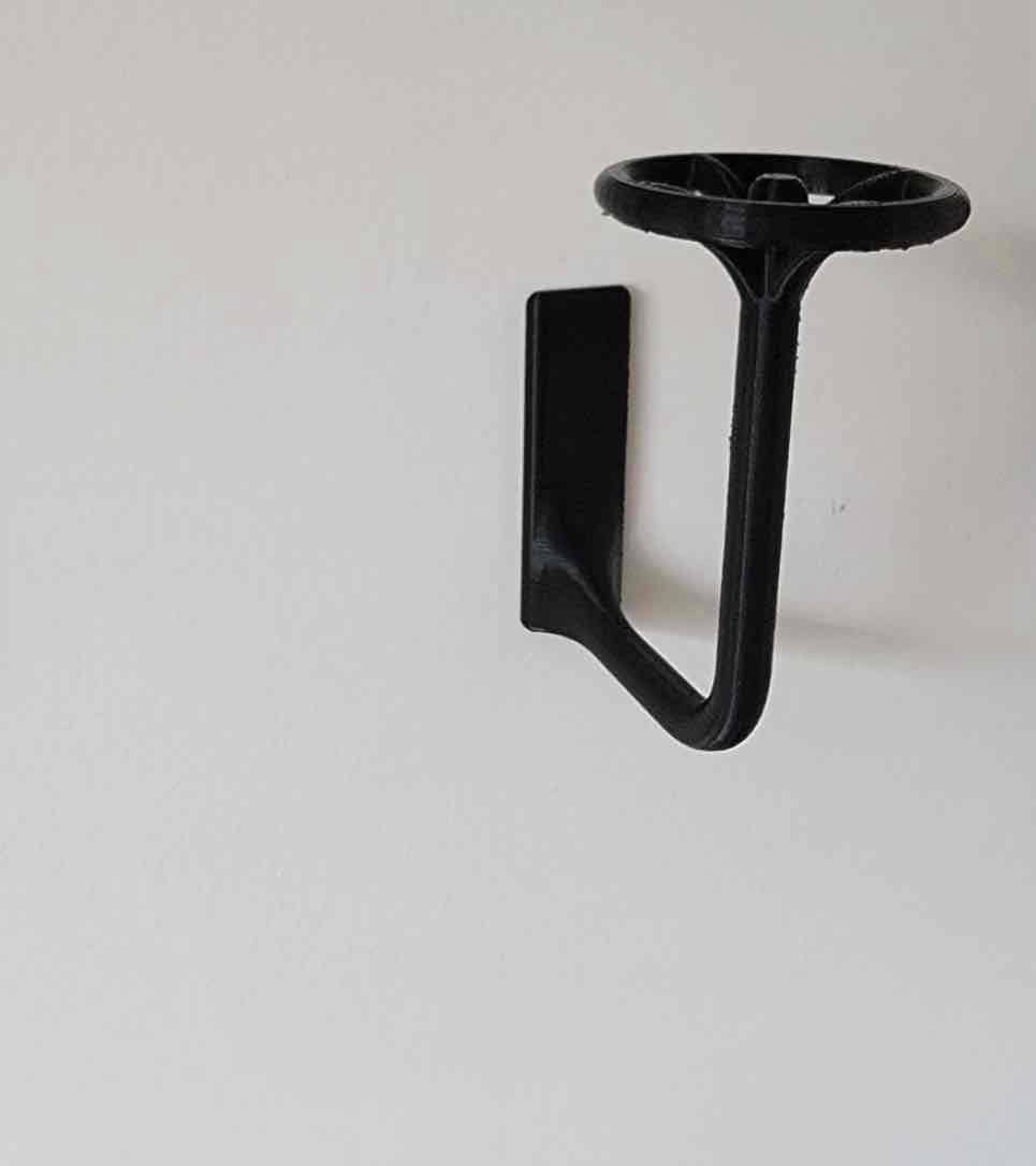 Wall-Mounted Bike Hook free 3D printable STL
