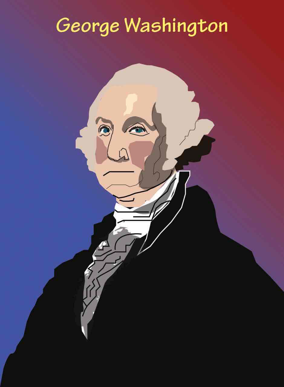 George Washington Portrait free 3D printable STL