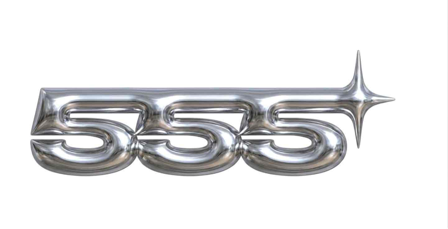 555 Car Emblem free 3D printable STL