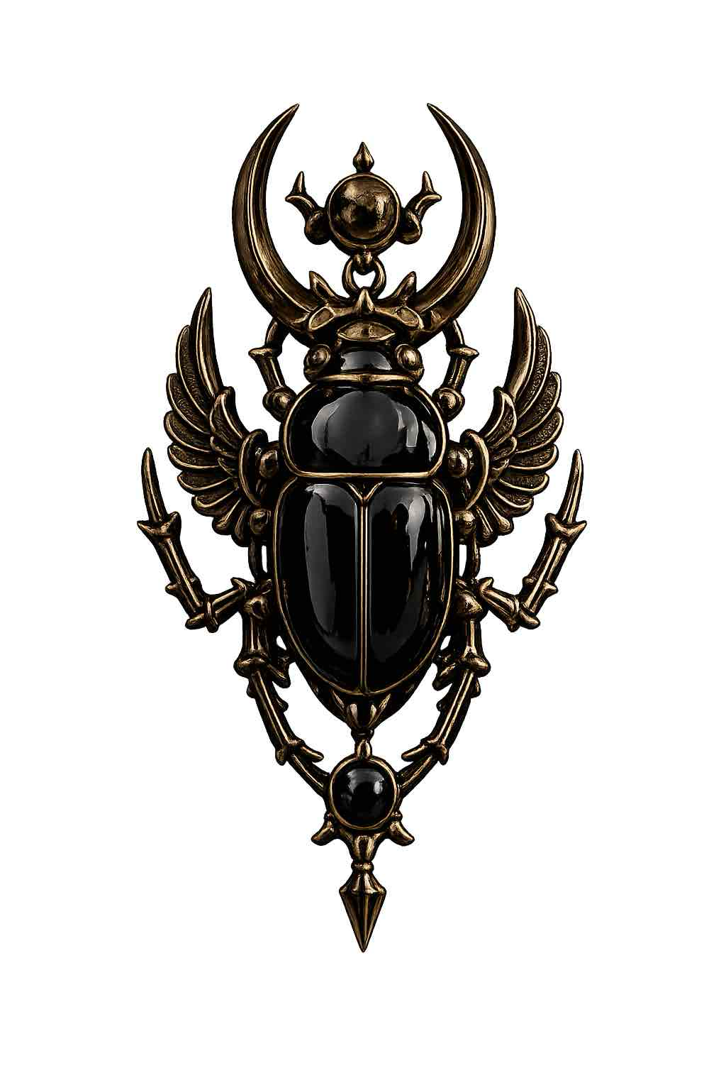 Egyptian Scarab Pendant free 3D printable STL