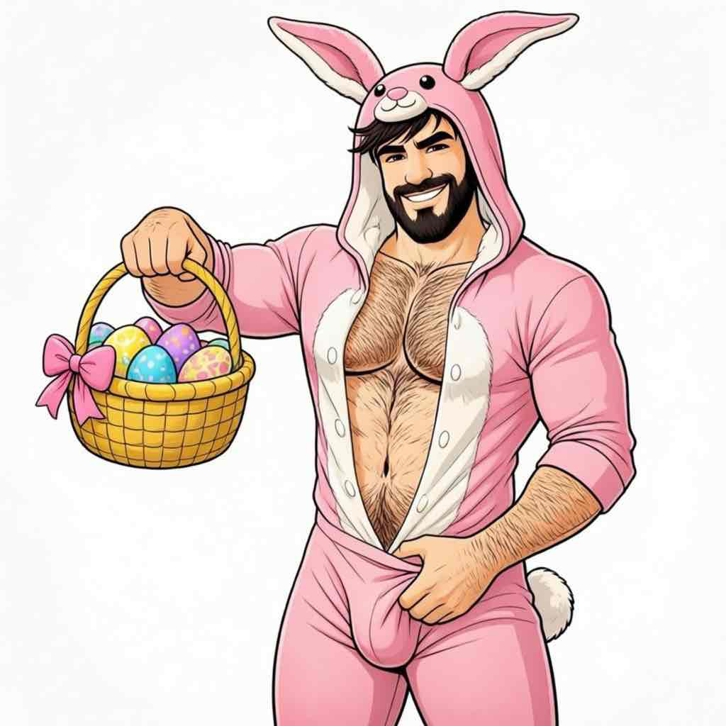 Easter Bunny Costume Model free 3D printable STL