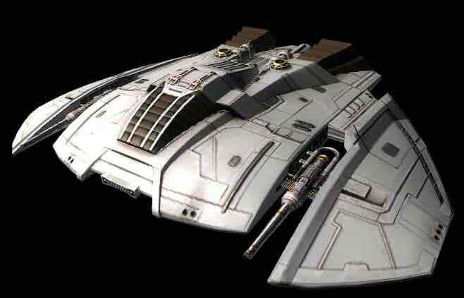 Galactica Starship Model free 3D printable STL