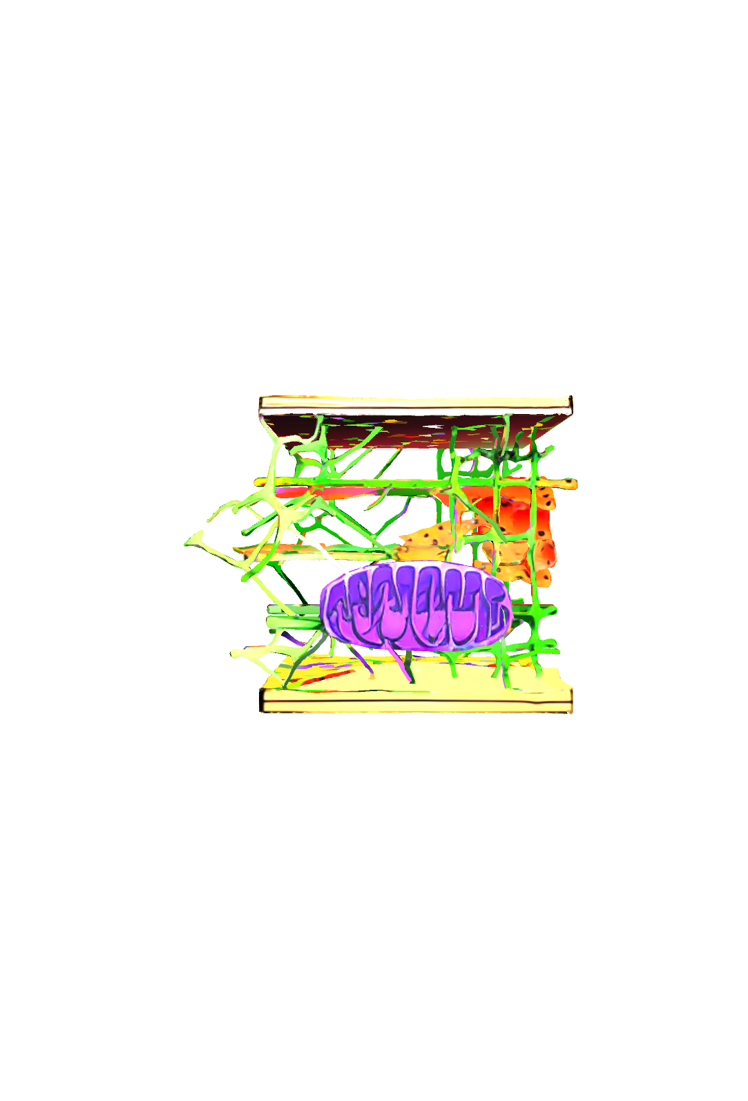Cell Structure Diagram free 3D printable STL