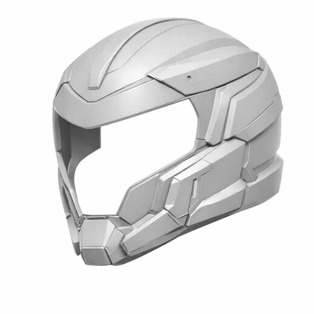 Halo Spartan Helmet free 3D printable STL