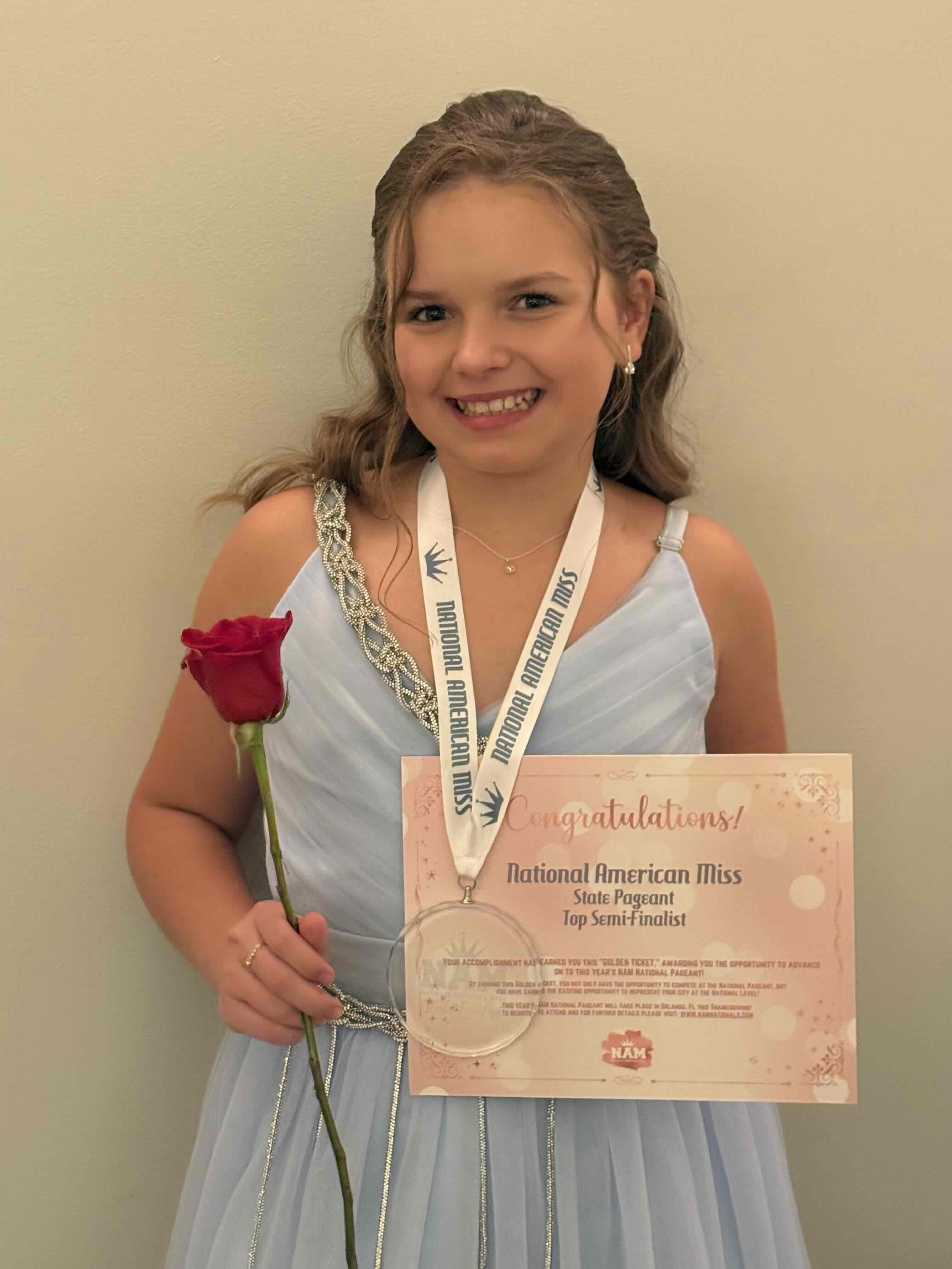 National American Miss Finalist free 3D printable STL