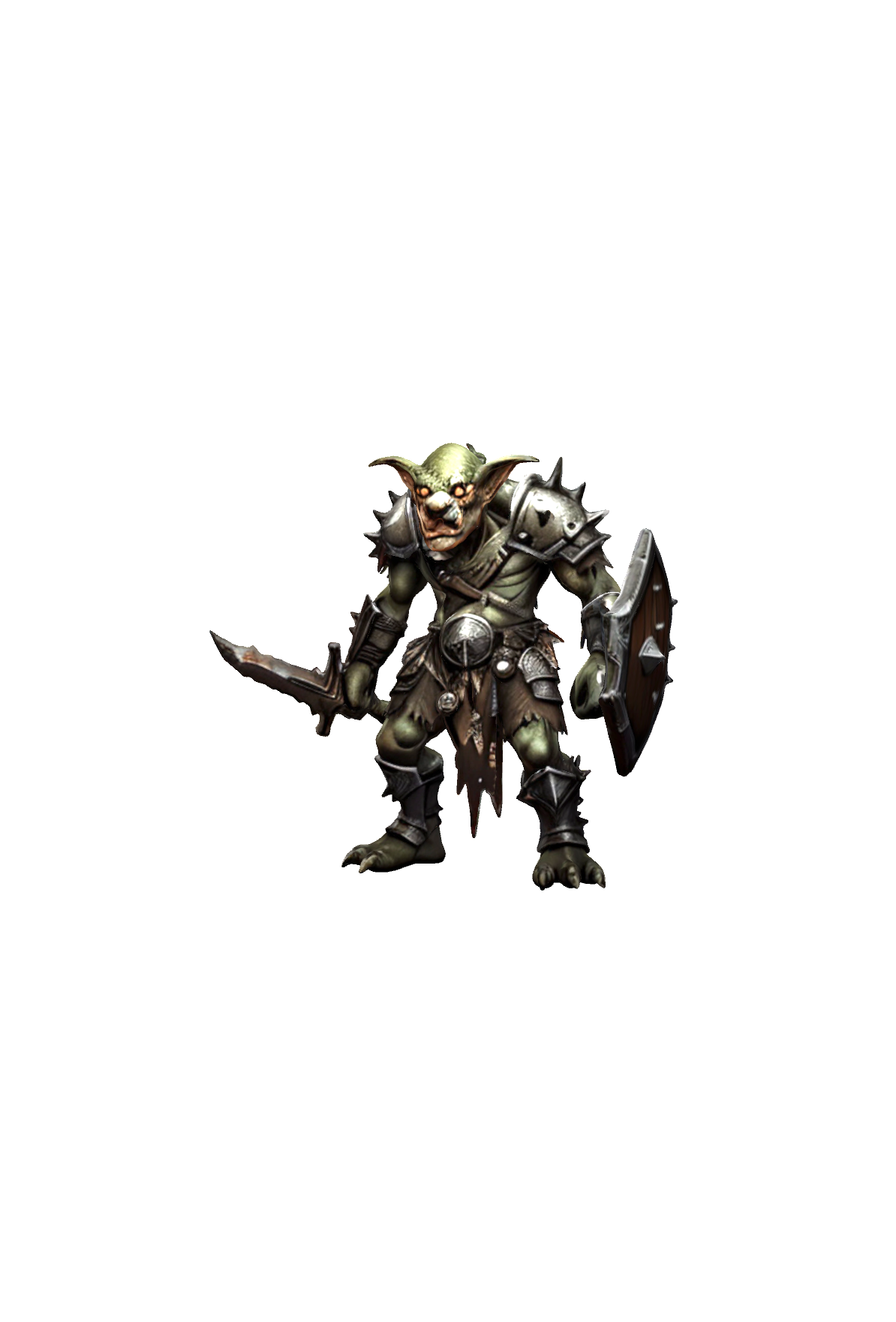 Armored Goblin Warrior free 3D printable STL