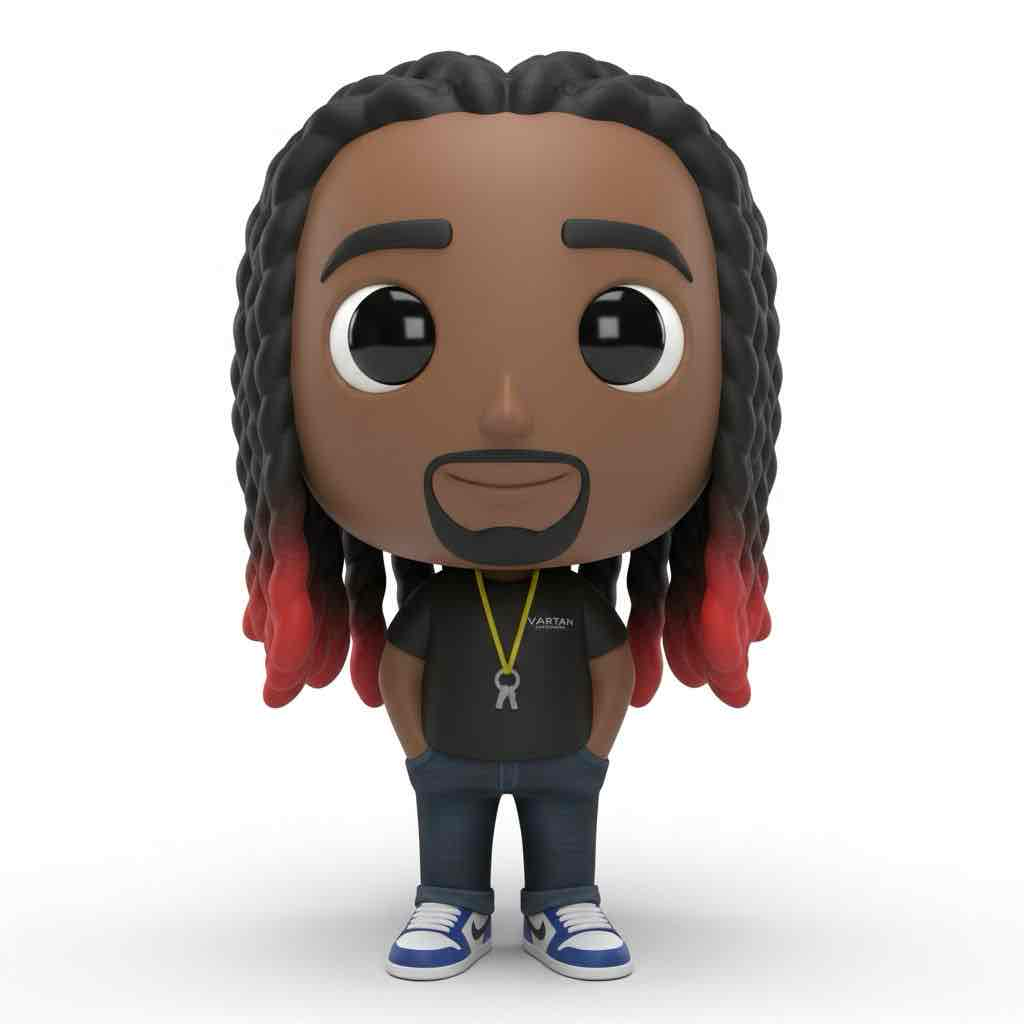 Stylized Figure of Snoop Dogg free 3D printable STL