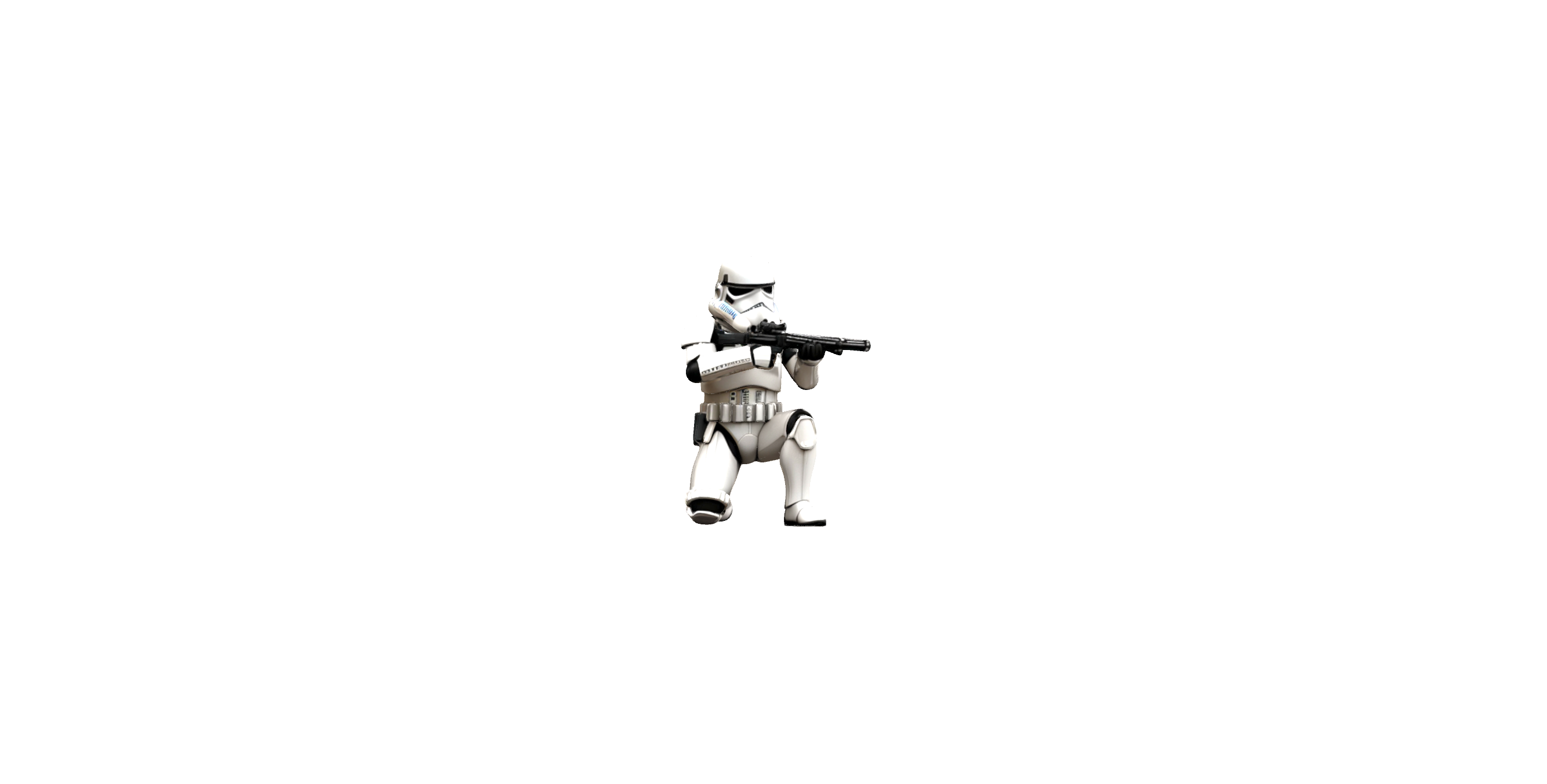 Stormtrooper Kneeling free 3D printable STL