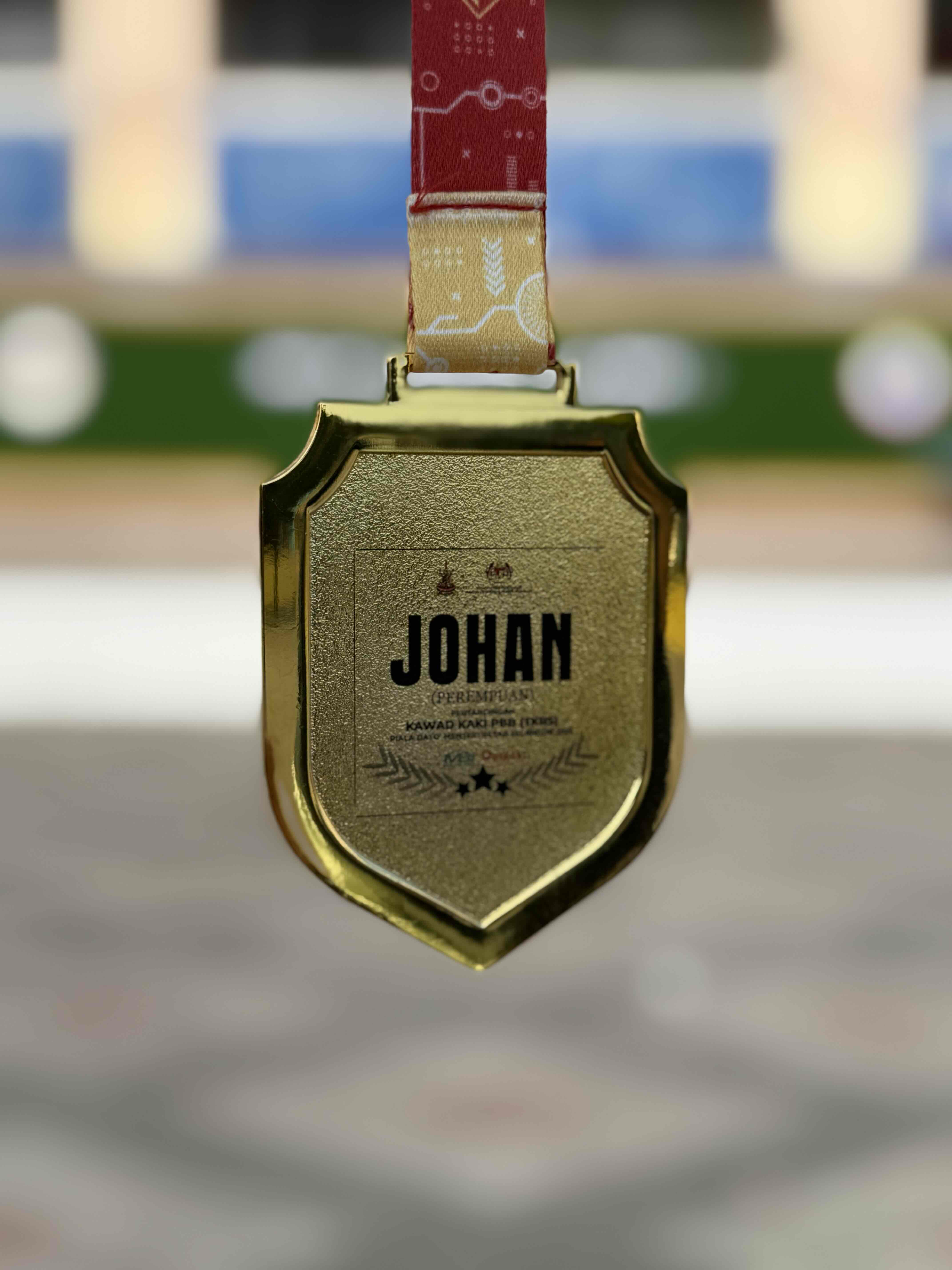 Johan Participation Medal free 3D printable STL