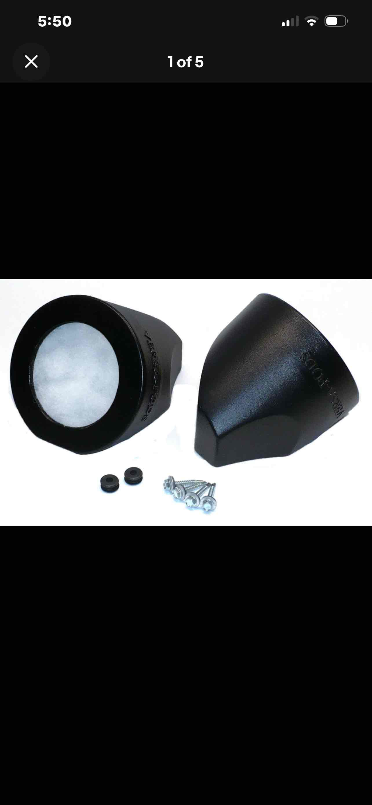 Black Exhaust Tips free 3D printable STL