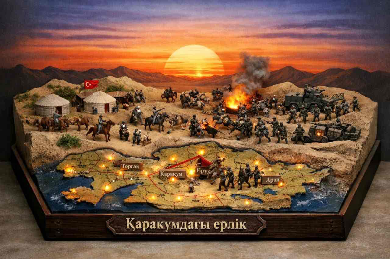 Karakum Battlefield Diorama free 3D printable STL