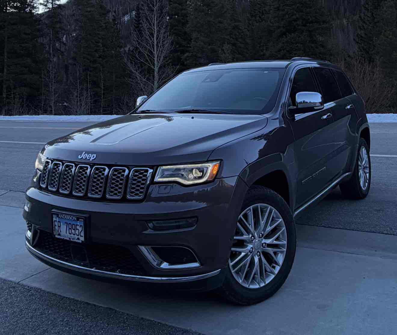 Jeep Grand Cherokee 2018 free 3D printable STL