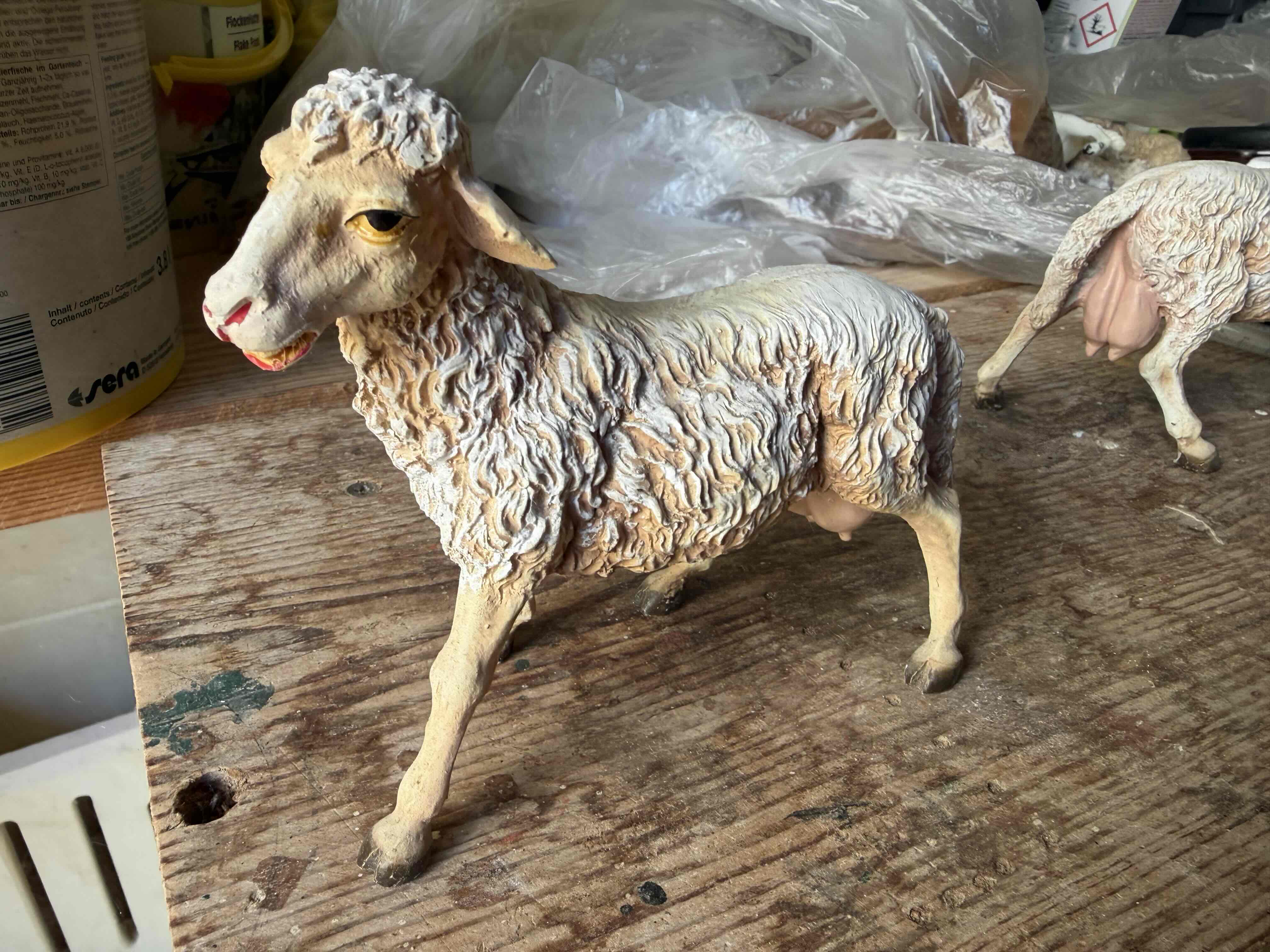 Realistic Sheep Figure free 3D printable STL