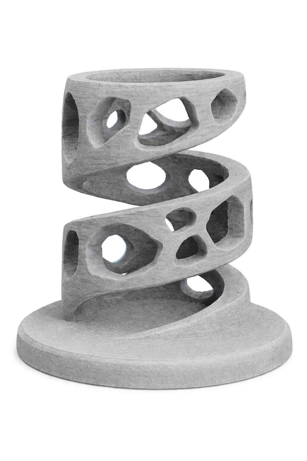 Abstract Spiral Sculpture free 3D printable STL