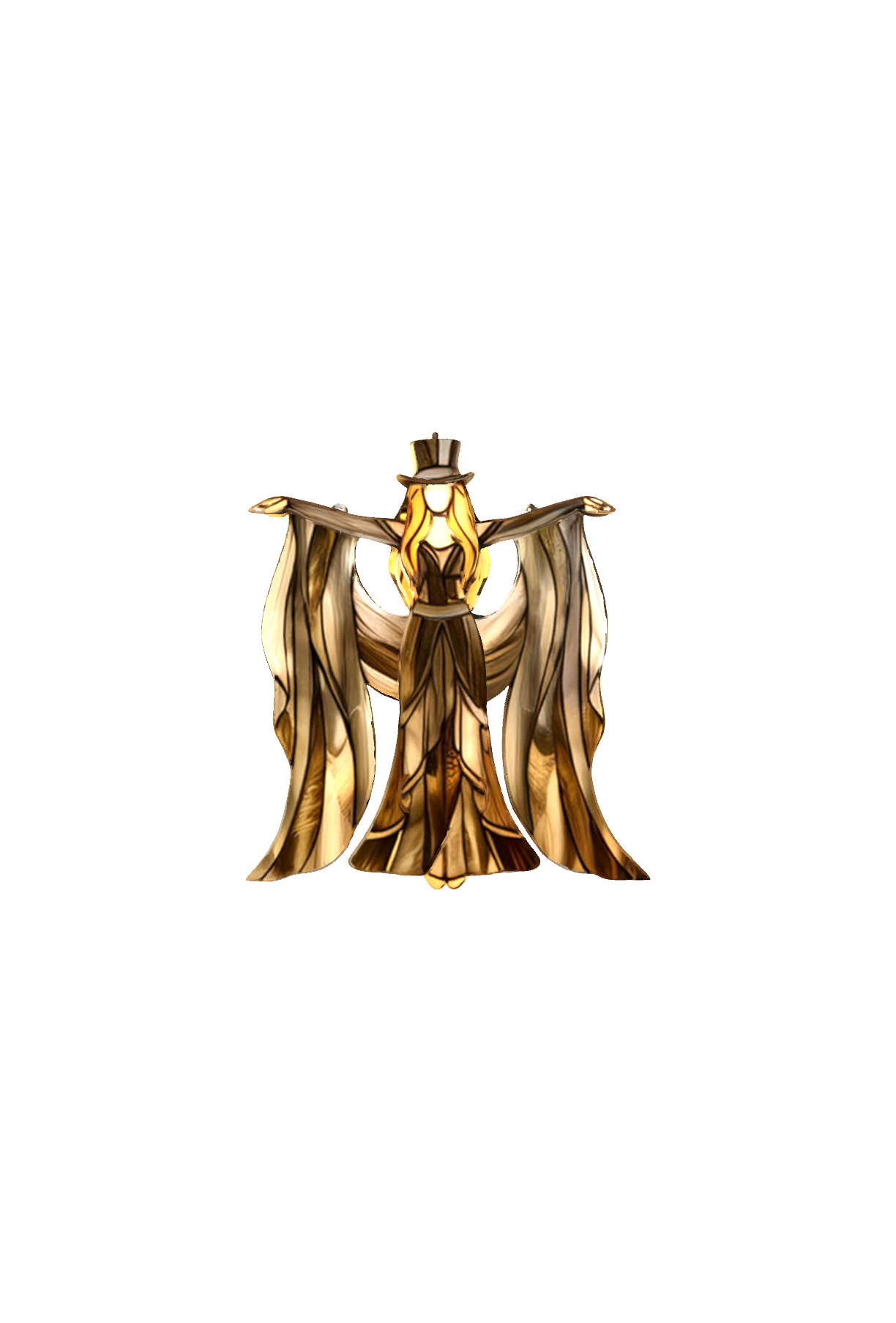 Stained Glass Sorceress free 3D printable STL