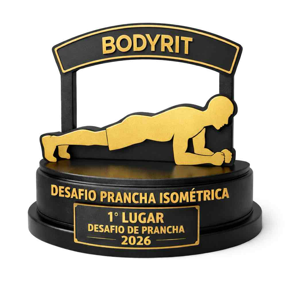 Bodyrit Plank Trophy free 3D printable STL
