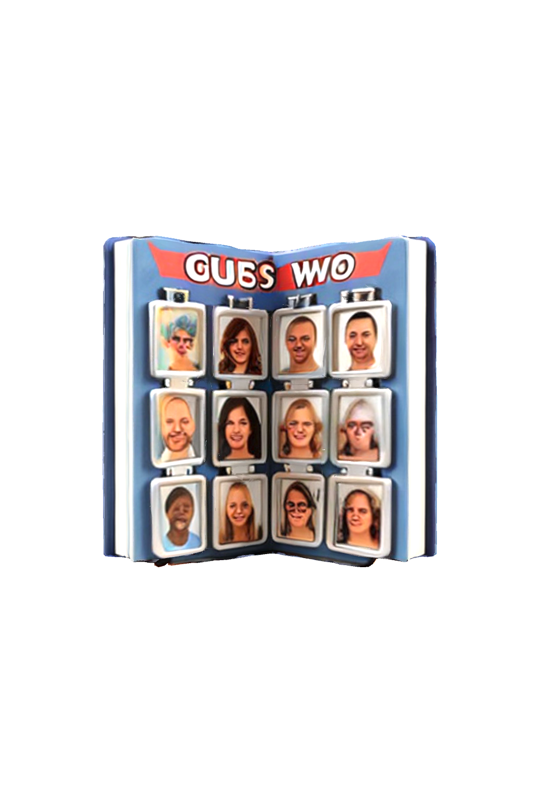 Guess Who Game Board free 3D printable STL