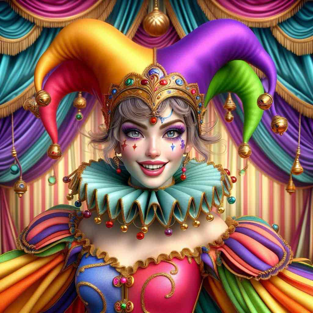 Colorful Jester Character free 3D printable STL