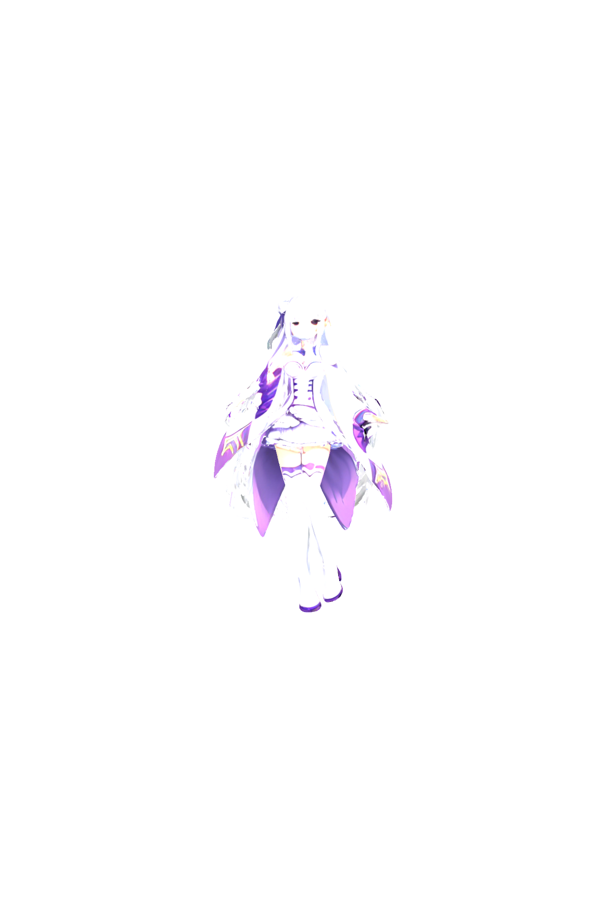 Emilia Character Model free 3D printable STL