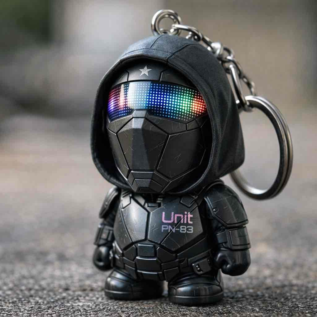 PN-83 Unit Keychain Figure free 3D printable STL