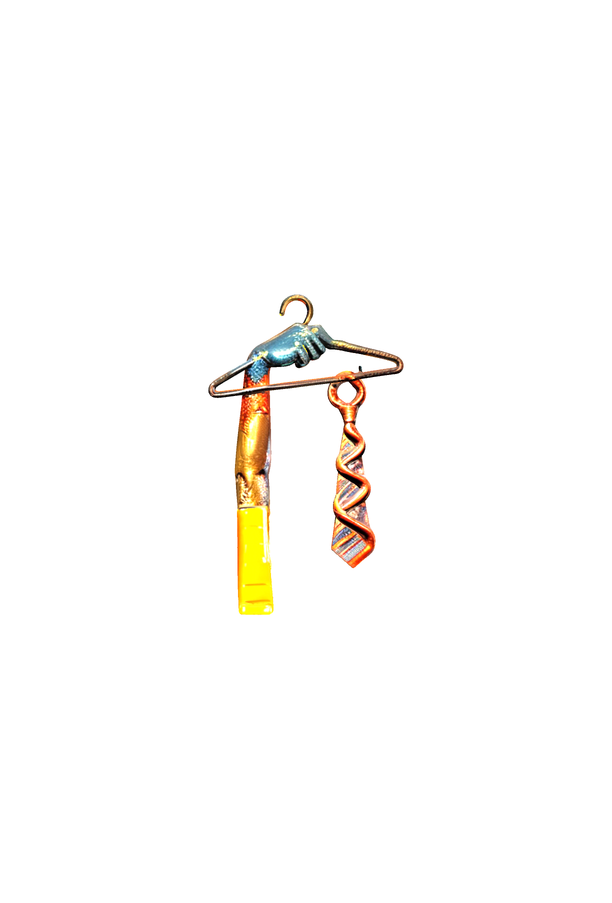 Artistic Tie Hanger free 3D printable STL