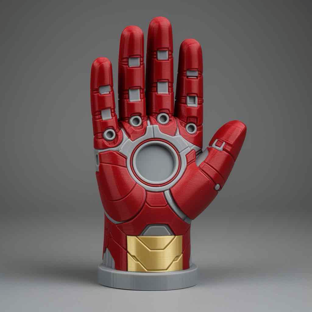 Iron Man Gauntlet free 3D printable STL