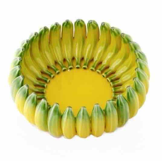 Banana Bowl Sculpture free 3D printable STL