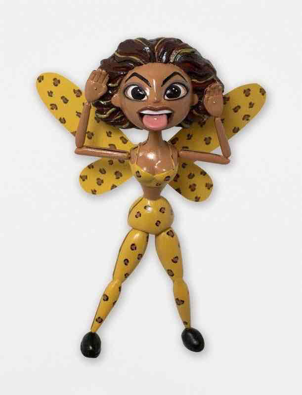 Leopard Fairy Figurine free 3D printable STL