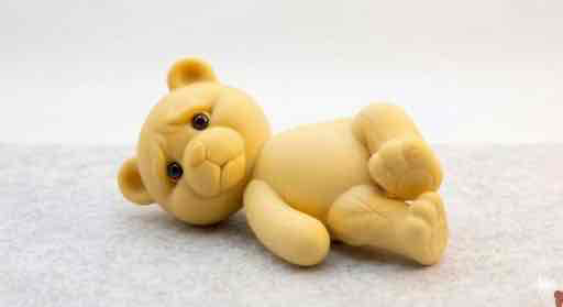 Cute Lie Down Teddy Bear free 3D printable STL